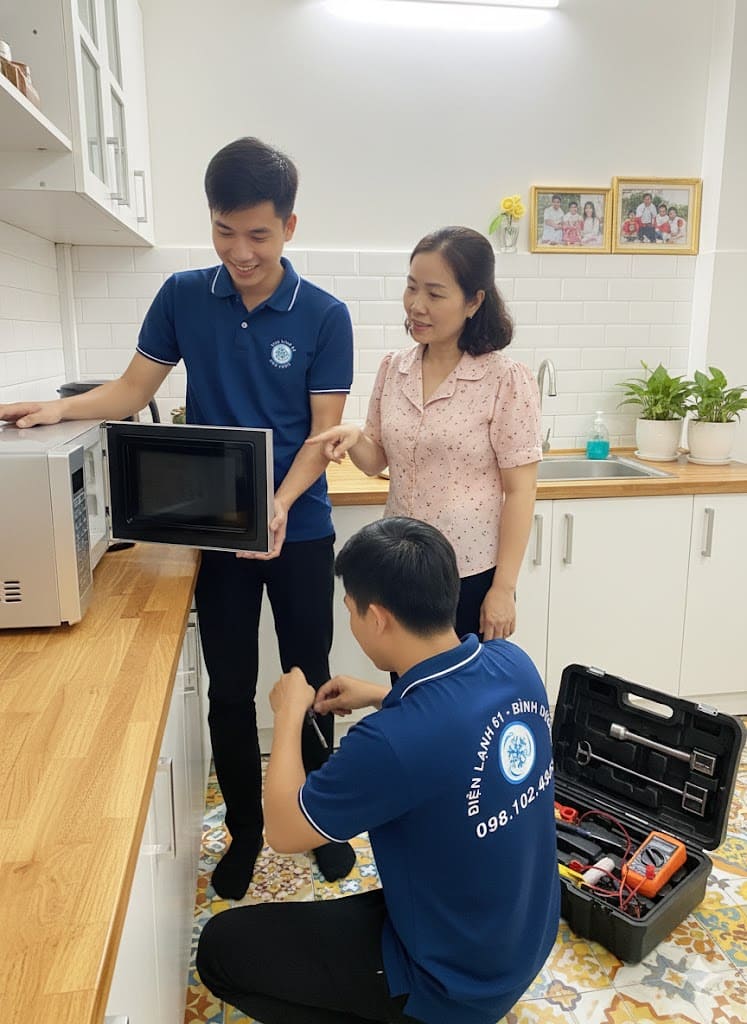 Sửa lò vi sóng Electrolux tại Thuận An Sửa lò vi sóng Electrolux tại Thuận An