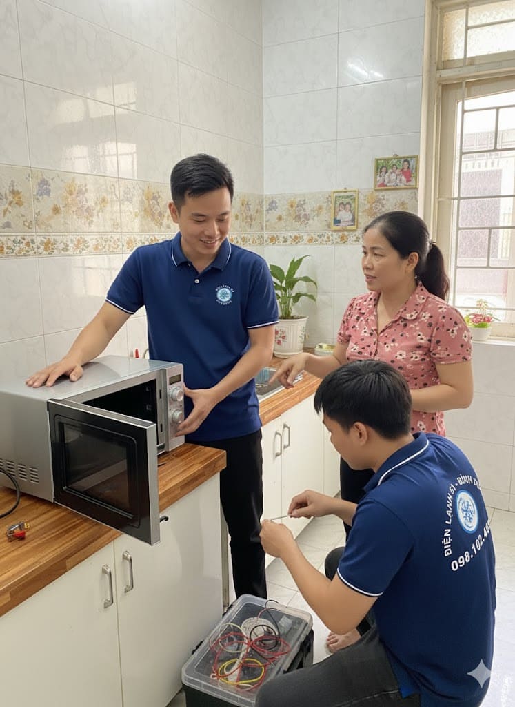 Sửa lò vi sóng Sharp tại Thuận An Sửa lò vi sóng Sharp tại Thuận An