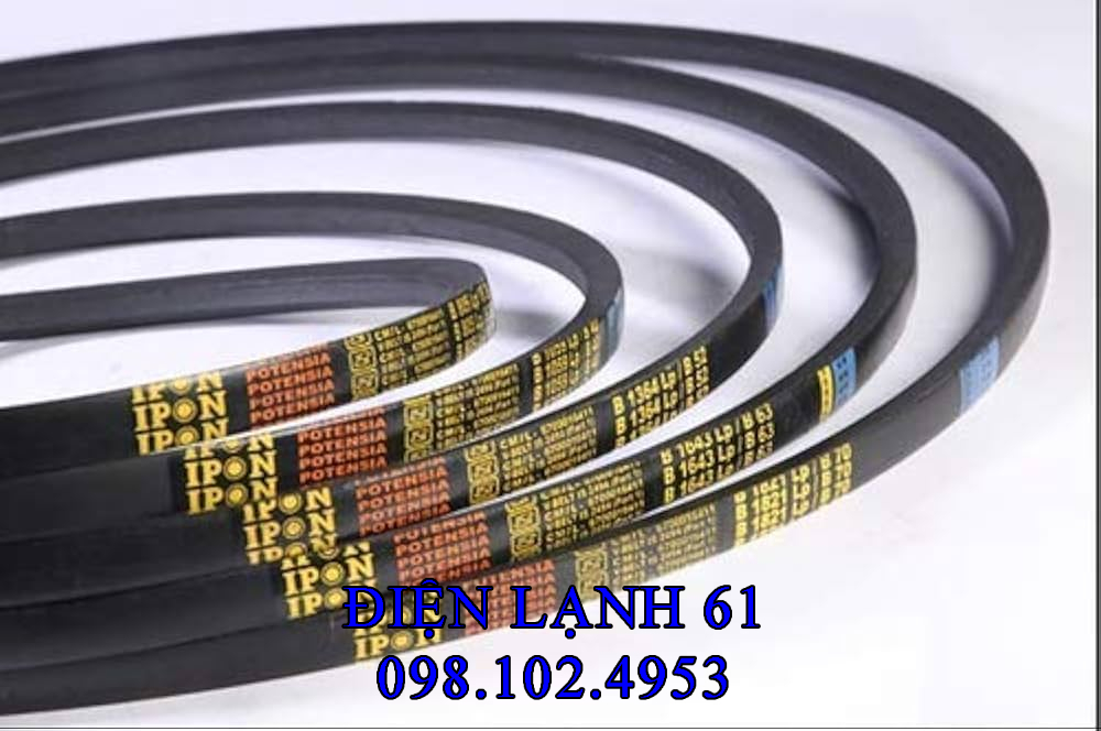 Các loại mã dây curoa M-18 M-19 M-20 cho máy giặt cửa trên