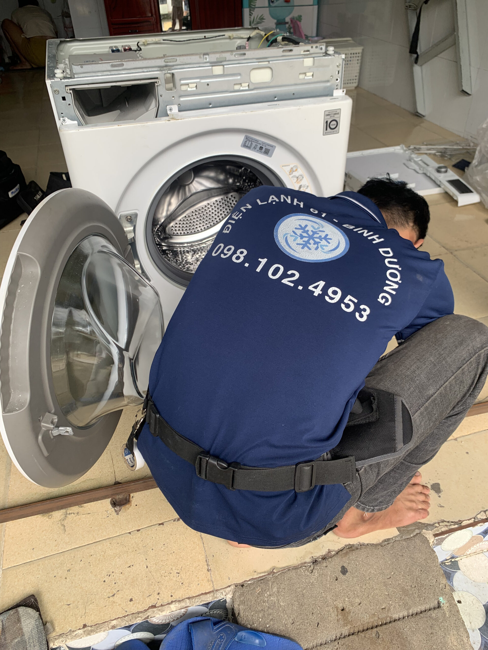 Dấu hiệu máy giặt không cấp nước do hỏng van từ