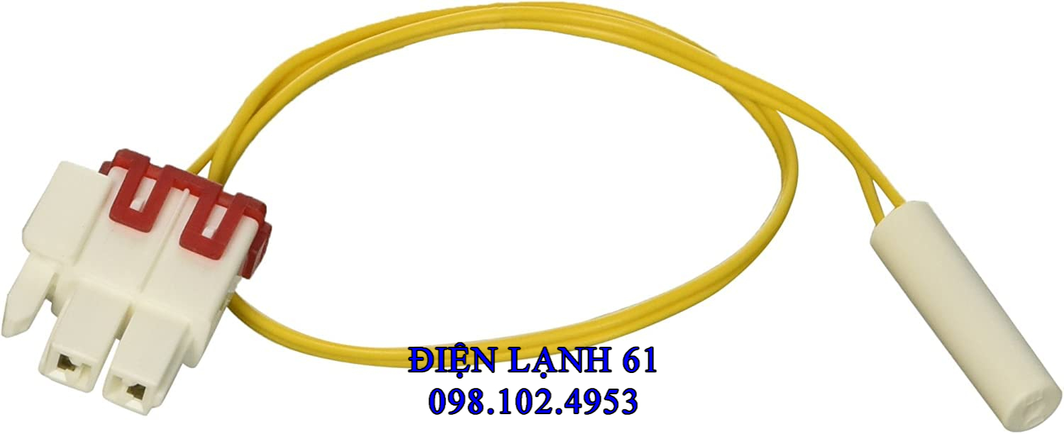 Hình ảnh sensor cảm biến nhiệt độ tủ lạnh đầu nhựa và đầu chì