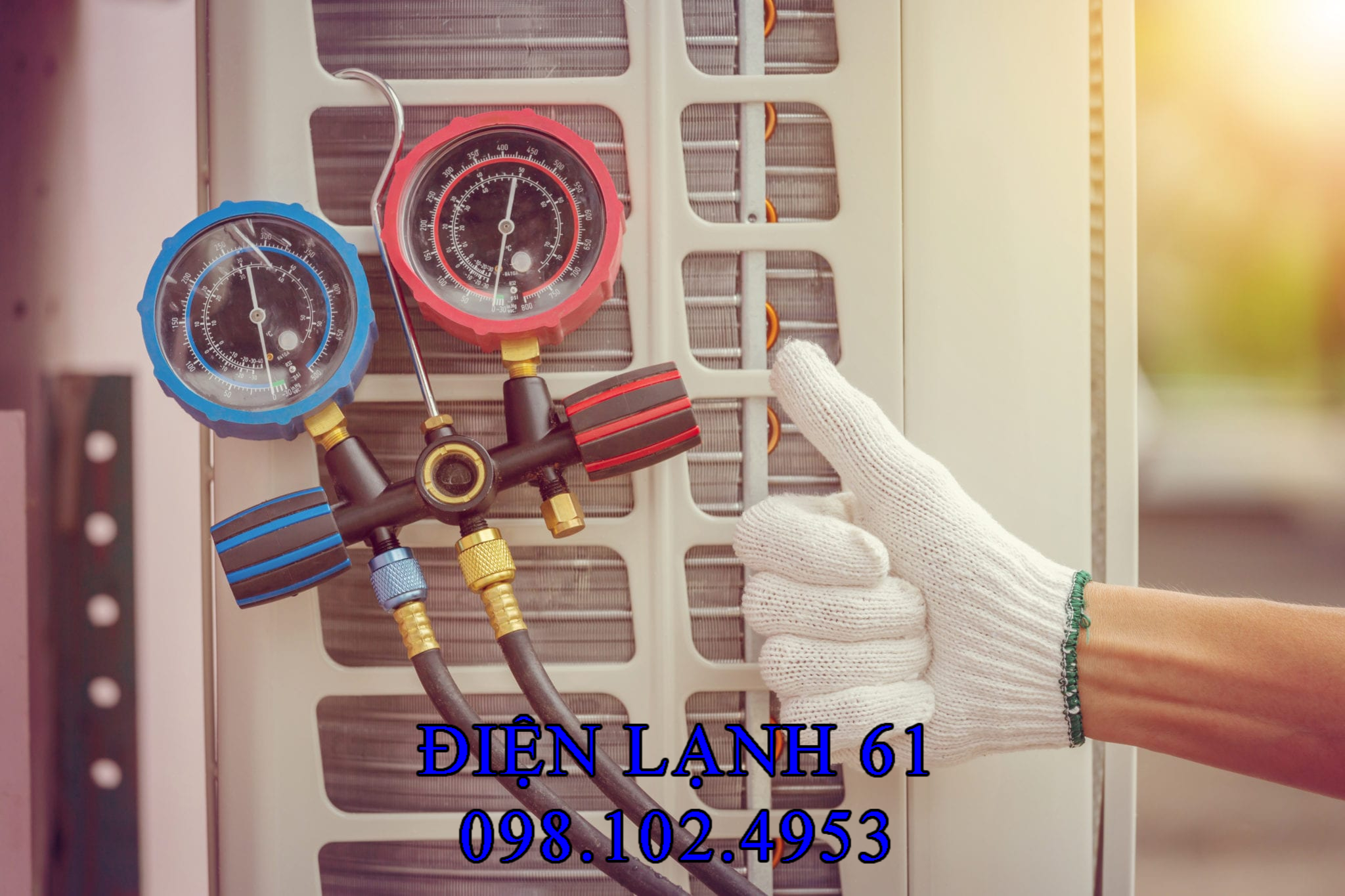 Khách hàng hài lòng sau khi được nạp gas máy lạnh