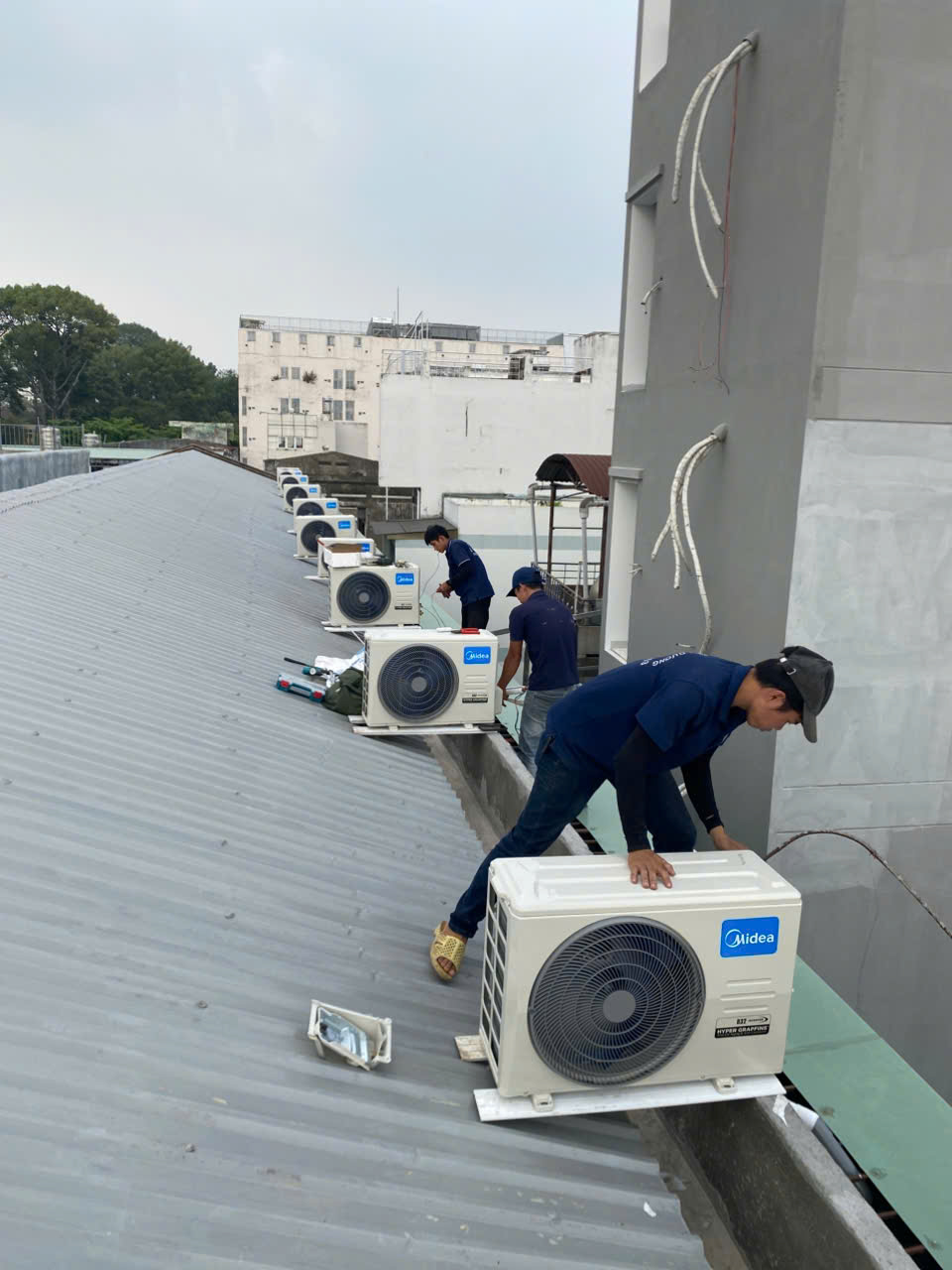 Nghiệm thu bàn giao hệ thống, máy hoạt động êm ái, làm lạnh nhanh