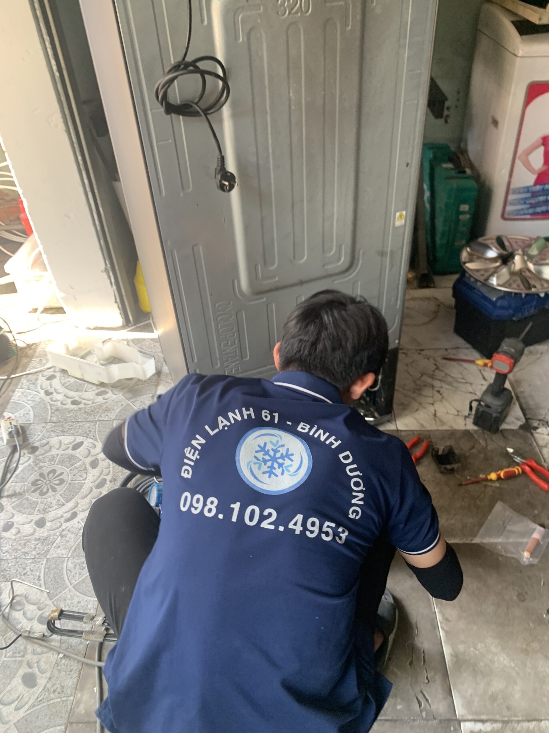 Sửa chữa điện lạnh uy tín giá rẻ tại Bình Dương