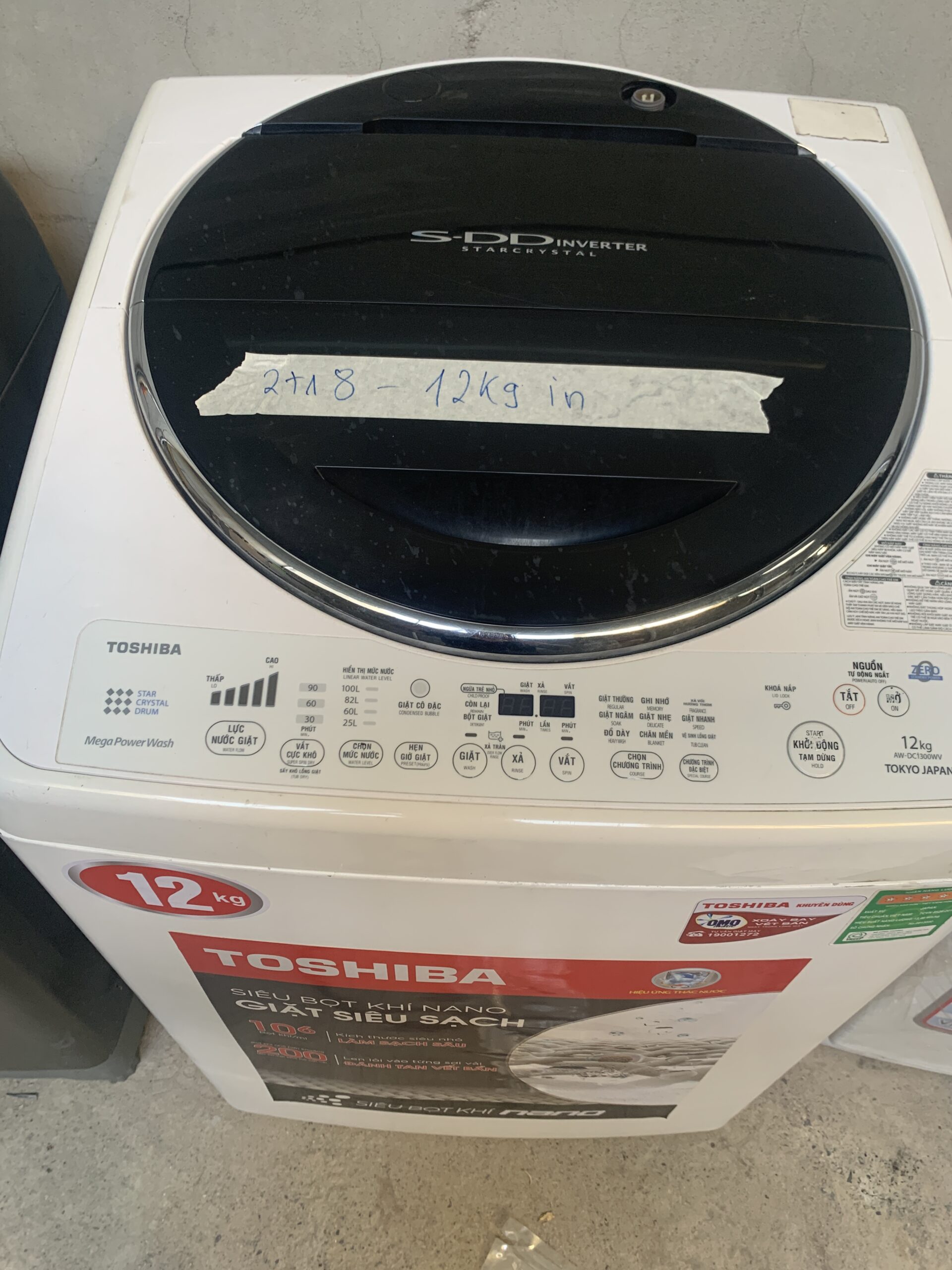 Các dòng máy giặt cũ chất lượng cao, zin 100% đang được bán tại cửa hàng Điện Lạnh 61.