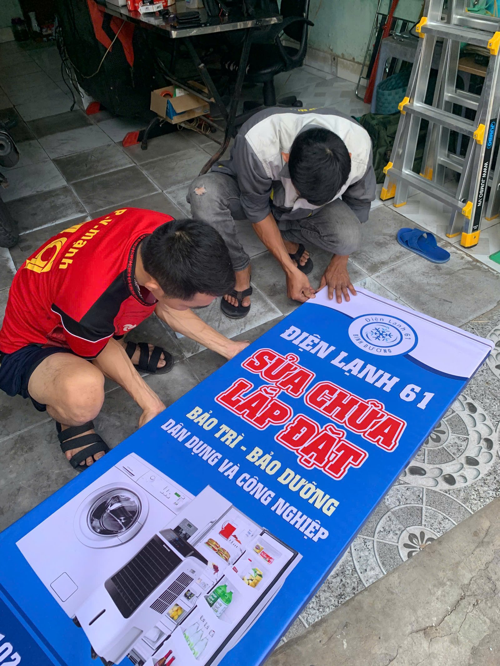 Những ngày đầu thành lập công ty Điện Lạnh 61