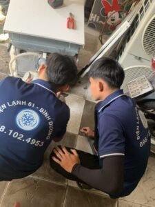 Thay ron máy giặt Samsung cửa trước