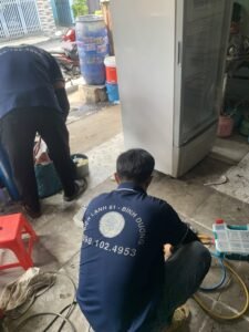 Hình ảnh thực tế ca sửa chữa tủ lạnh