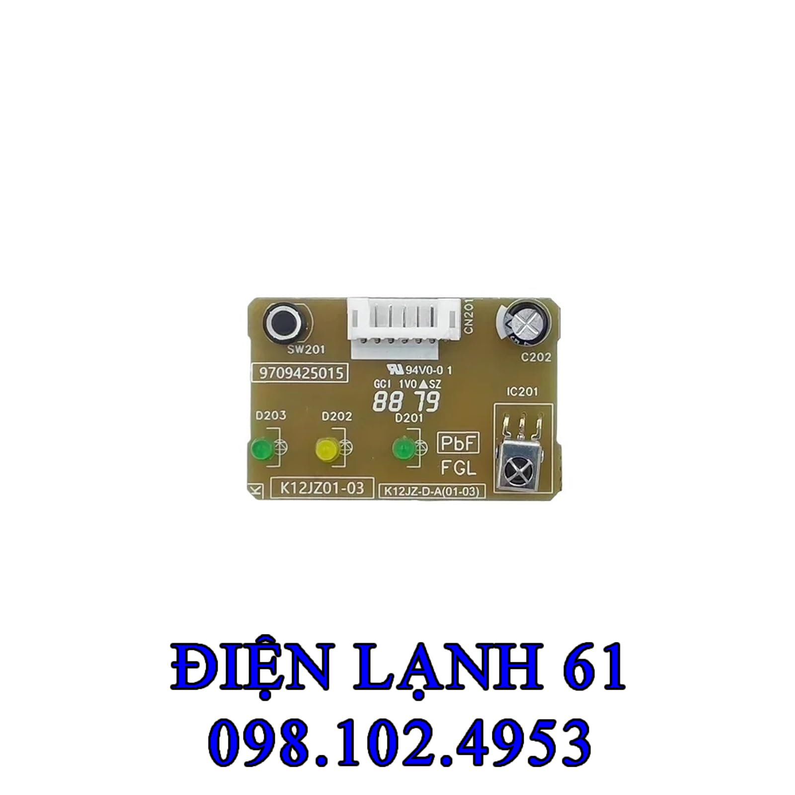 Cận cảnh linh kiện mắt thần hồng ngoại