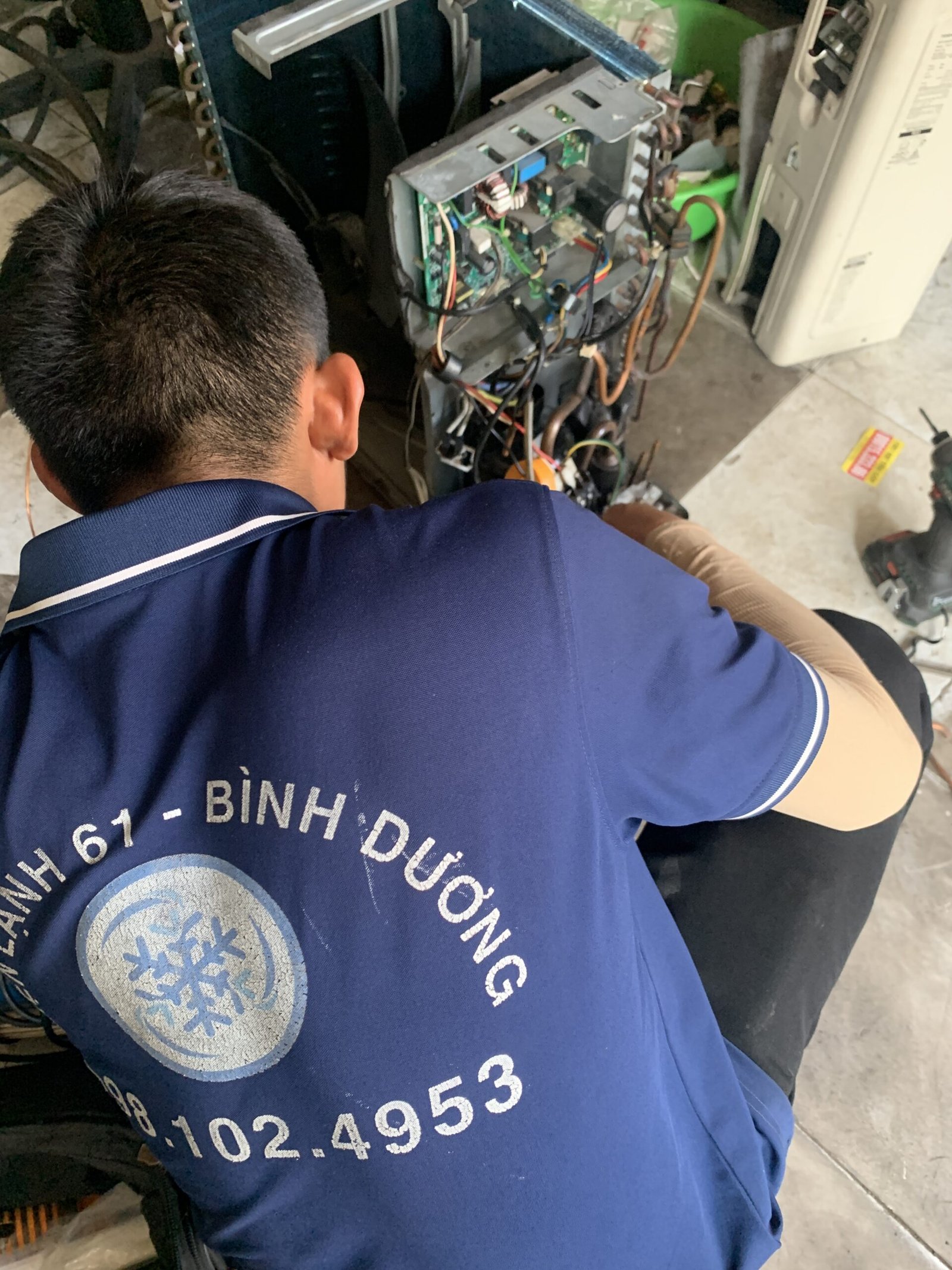 Kiểm tra và sửa bo mạch mắt nhận tín hiệu